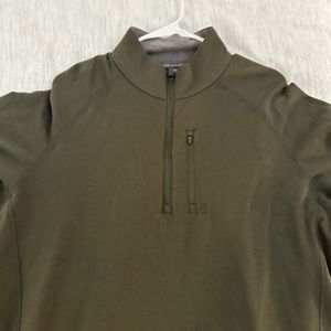 XL Freefly Quarter-Zip Olive/ Green